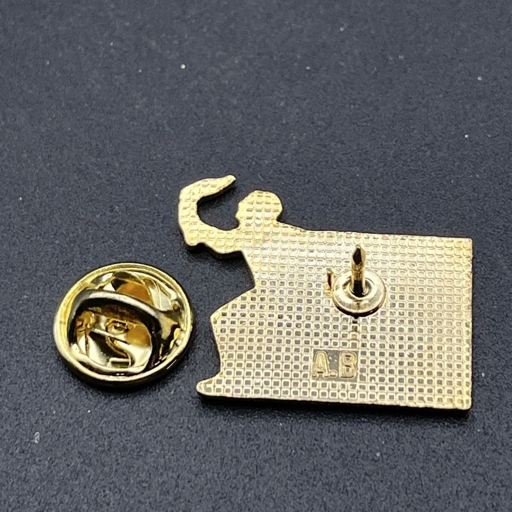 1996 Atlanta Olympic Games Agence France-Presse AFP Torch Relay Lapel Hat‎ Pin